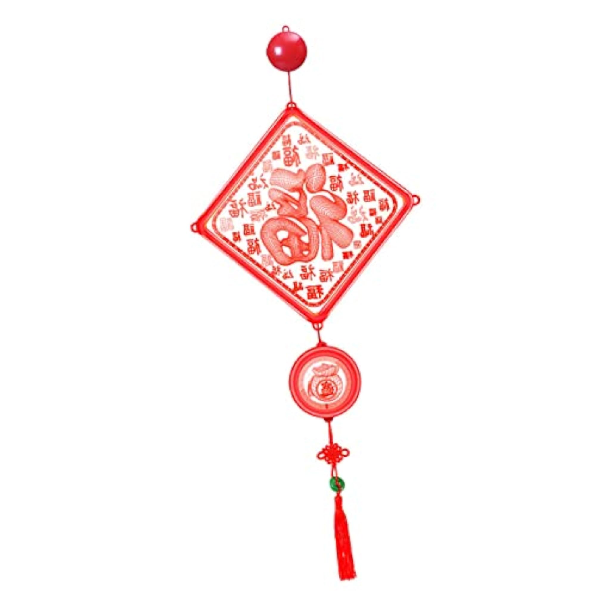 Chinese LED New Year Suction Cup Light
